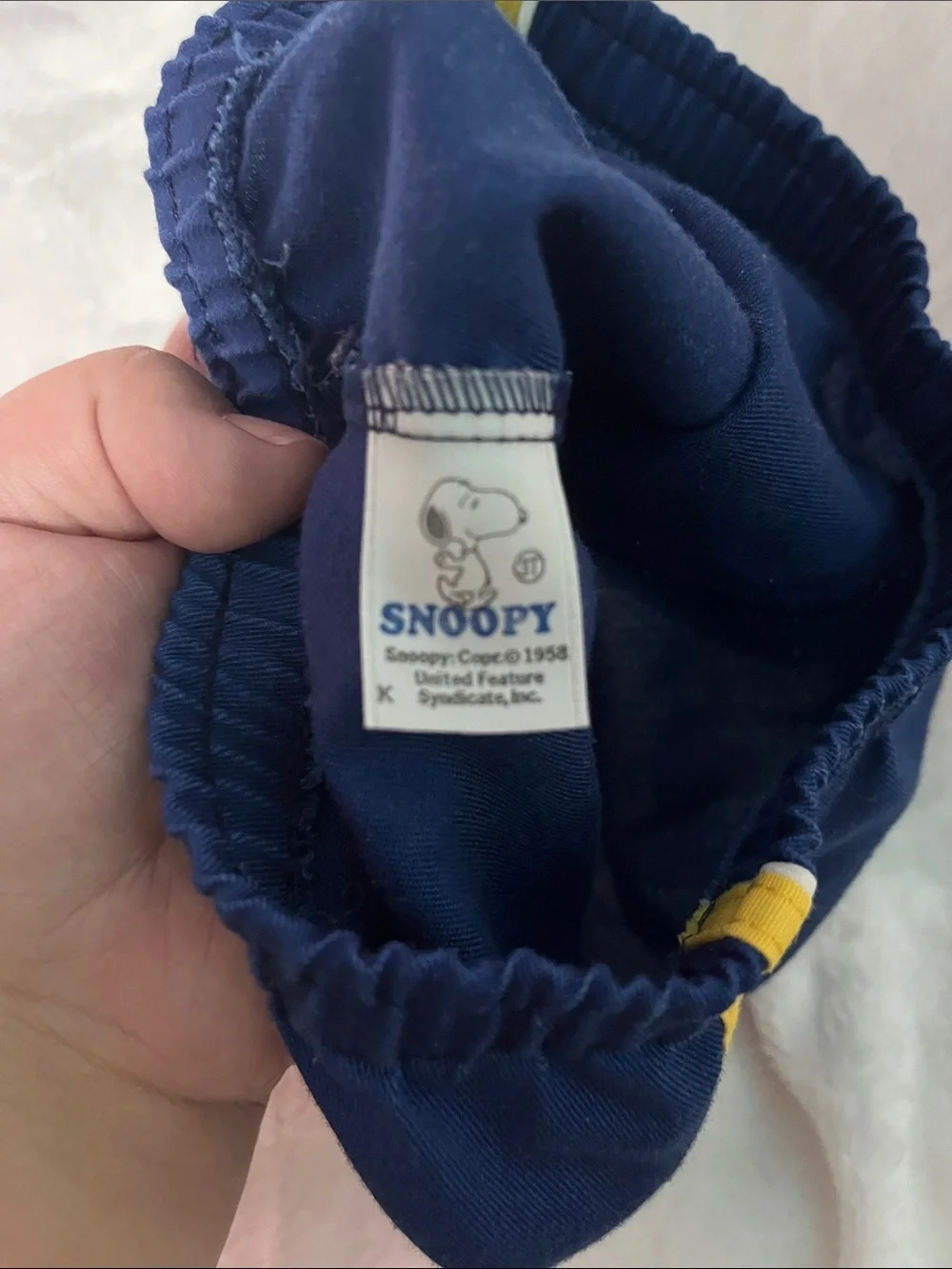 Vintage Snoopy Kids Athletic Shorts